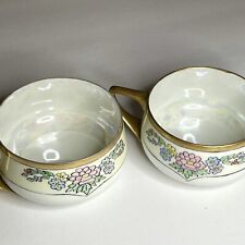 Vintage Rosenthal china tea cup set Selb Bavaria Donatello Floral Hand Painted picture