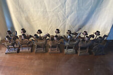 Rare Vintage metal candle stick holders Bull ,Cow, Camel, Elk  Handmade MCM (14) picture