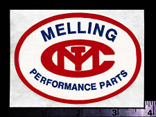 MELLING Performance Parts - Original Vintage 1970's Racing Decal/Sticker picture
