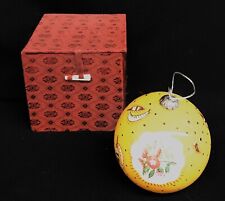 Rare Pierre Deux Avignonet French Country Yellow Christmas Tree Ornament in Box picture