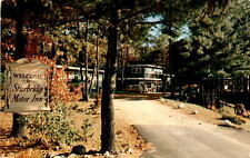 Sturbridge Motor Inn, Massachusetts, motel, Old Sturbridge Village, Postcard picture
