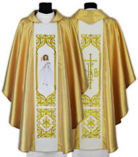 Gold Gothic Chasuble with stole 
