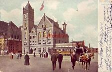 pre-1907 NEWARK, NJ POST OFFICE. Tuck & Sons Series No. 2128 1906 picture