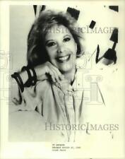 1989 Press Photo Television Entertainer Dinah Shore - pip02835 picture