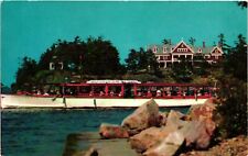 Vintage Postcard- EXCURSION BOAT, ST. LAWRENCE RIVER, THOUSAND ISLAN 1960s picture