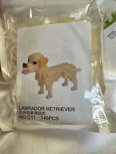 Labrador Retriever Mini Brick Kit 146 Pcs Toy Nano Brick, Lego Like Dog picture