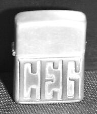 Vintage 1940s - 1950s Full Size STERLING SILVER Zippo Lighter - no patent number picture