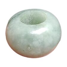 Guatemalan Jadeite Donut - 15mm / 10mm - Amazing Quality, Handcrafted Artistry picture