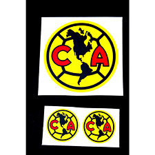 Club America Futbol Water Resistant Stickers (pack of 3) picture