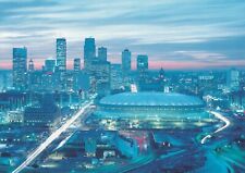 Minnesota Vikings & Twins Metrodome Stadium Postcard - Super Bowl XXVI Postmark picture