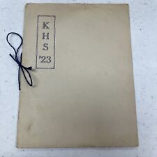 1923 Antique Keene NH High School Commencement Exercises New Hampshire History picture