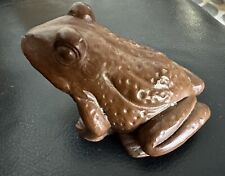 Vintage ‘86 Red Mill Mfg Resin Handcrafted Frog Toad USA Made Figure  EUC picture