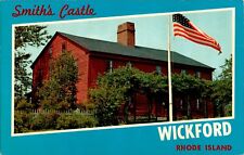 Smith's Castle, Wickford, Rhode Island RI chrome Postcard picture