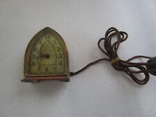 Antique Art Deco August C Keebler Co Miniature Electric Clock picture