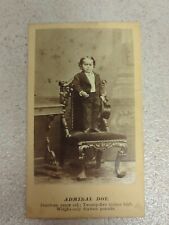 RARE CIRCUS - ADMIRAL DOT - 25 INCHES & 0NLY 16 LBS. AT 14 YRS OLD - BARNUM picture