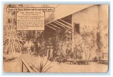 1915 San Gabriel CA Facade of the Mission Playhouse California CA Postcard picture