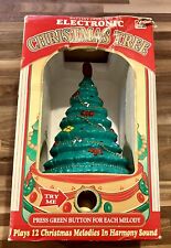 Vintage KMART Electronic Christmas Tree Plays 12 Melodie’s In Harmony Sound picture