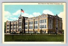 Evansville, IN-Indiana, Reitz Memorial High School Antique, Vintage Postcard picture