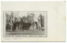 Leominster MA Main Street Postcard Massachusetts picture