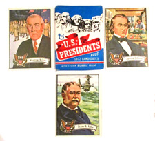 1972 TOPPS U.S. PRESIDENTS PLUS 1972 CANDIDATES WRAPPER PLUS CARD #'S 17,21,27 picture