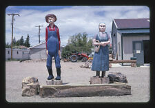 Bob's Rock Shop statue Rts 30 & 189 chainsaw sculpture Kemmerer Wyoming Photo picture