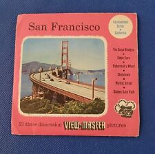 1954 Sawyer's 198-A B & C San Francisco California view-master 3 Reels Packet picture