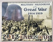 RARE Military Headgear of the Great War 1914-19 Calendar (2012) Scrapbook picture