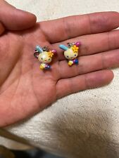 Sanrio Usahana Mini Figure Charm Rabbit Pearl 2x picture