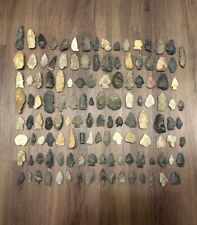 Huge Lot of Primitive Ancient Native American Arrow Heads & Stone Tool Artifacts picture