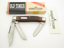Vtg '80s Schrade USA 89OT Old Timer Blazer Stockman Folding 3 Blade Pocket Knife picture