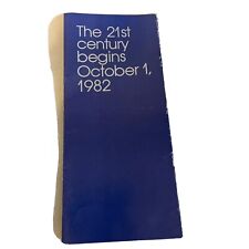 Vintage 1981 Epcot - 21st century begins October 1, 1982 Brochure picture