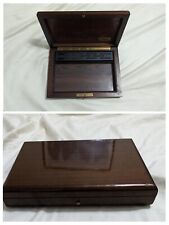 Vintage Davidoff Small Wooden Travel Cigar Humidor picture