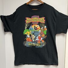 Disney DISNEYLAND MICKEY'S NOT SO SCARY HALLOWEEN PARTY 2009 T-SHIRT XL Black picture