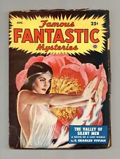 Famous Fantastic Mysteries Pulp Aug 1949 Vol. 10 #6 VG/FN 5.0 picture