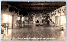 Colorado Springs CO Postcard RPPC Photo Recreation Room Cheyenne Lodge Broadmoor picture