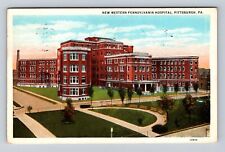 Pittsburgh PA-Pennsylvania, New Western Hospital, Vintage c1929 Postcard picture