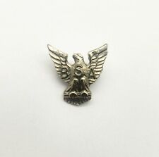 Vintage Boy Scouts of America BSA Sterling Silver Lapel Bald Eagle Pin - 2.0g picture