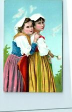 Postcard - Two Girls picture