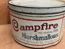 Vintage Antique Campfire Marshmallows Tin 5 lb. picture