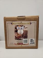 2001 Grandeur Noel Decorative Ornament W/Display Stand -Collector's Edition -NEW picture