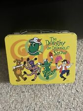Vintage Dorothy The Dinosaur Show The Wiggles Touring Lunch Box Tin 2003 Metal picture