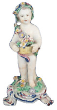 18thC Bow Porcelain Large Putto Figurine Figure Porzellan Figur English England picture