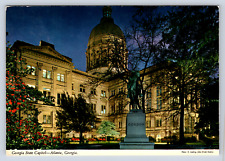 Vintage Postcard Georgia State Capitol Atlanta Georgia picture