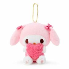 Sanrio My Melody Mascot Holder ( Heart Pants ) Plush Doll Bag Chain Gift New picture
