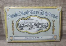 Scenic Miniatures Vintage Postcard Book Niagara Falls 20 PHOTOS  picture