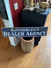Porcelain Authorized Dealer Agency Sign…40 By 9 Inch, Original picture
