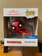 Marvel Deadpool Hallmark Christmas Ornament Funko Pop Walmart Exclusive 2023 picture