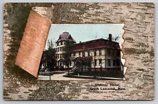 Students Home South Lancaster Massachusetts Atlantic Union College 1912 Postcard picture
