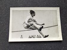 1932 Bulgaria Sport-Photo Card # 14 Ethel Catherwood - Track & Field (EX) picture