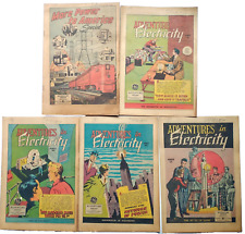 General Electric Adventures In Electricity and More Power To America Lot Of 5 picture